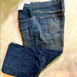 TWO pairs of Mens 34x32 dark jeans